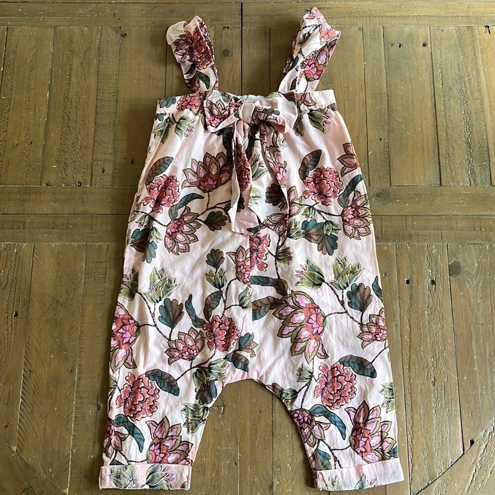 For love and lemons lil Lemons floral harem romper